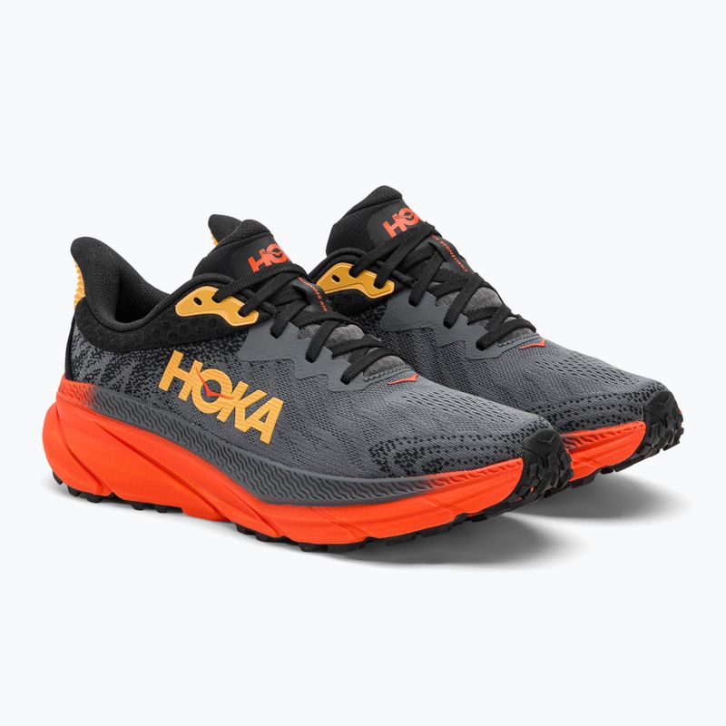 HOKA Challenger ATR 7 castlerock/flame férfi futócipő 4