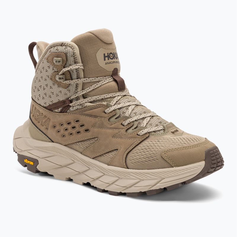 HOKA férfi túrabakancsok Anacapa Breeze Mid dune/oxford tan