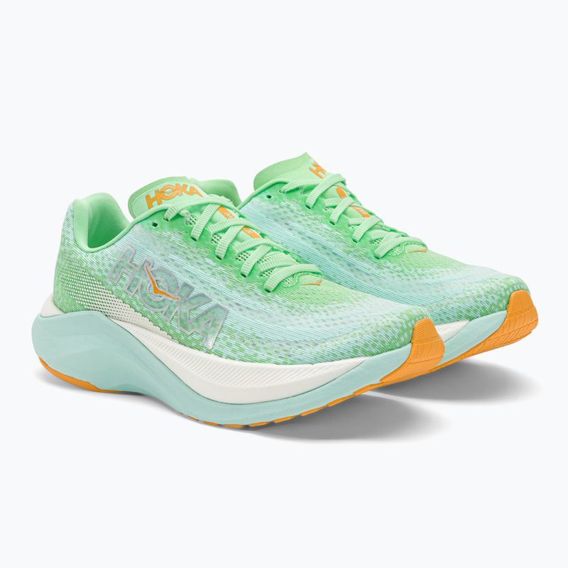 Női futócipő HOKA Mach X lime glow/sunlit ocean 4