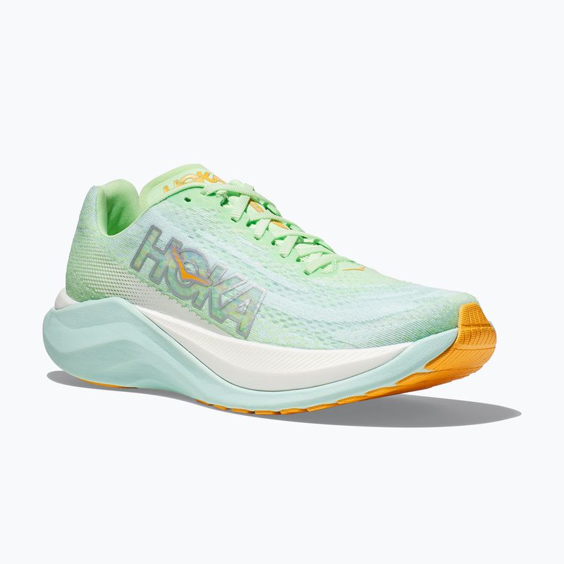 Női futócipő HOKA Mach X lime glow/sunlit ocean 11