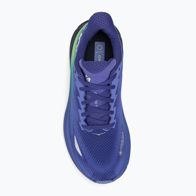 Férfi futócipő HOKA Clifton 9 GTX dazzling blue/evening sky 5