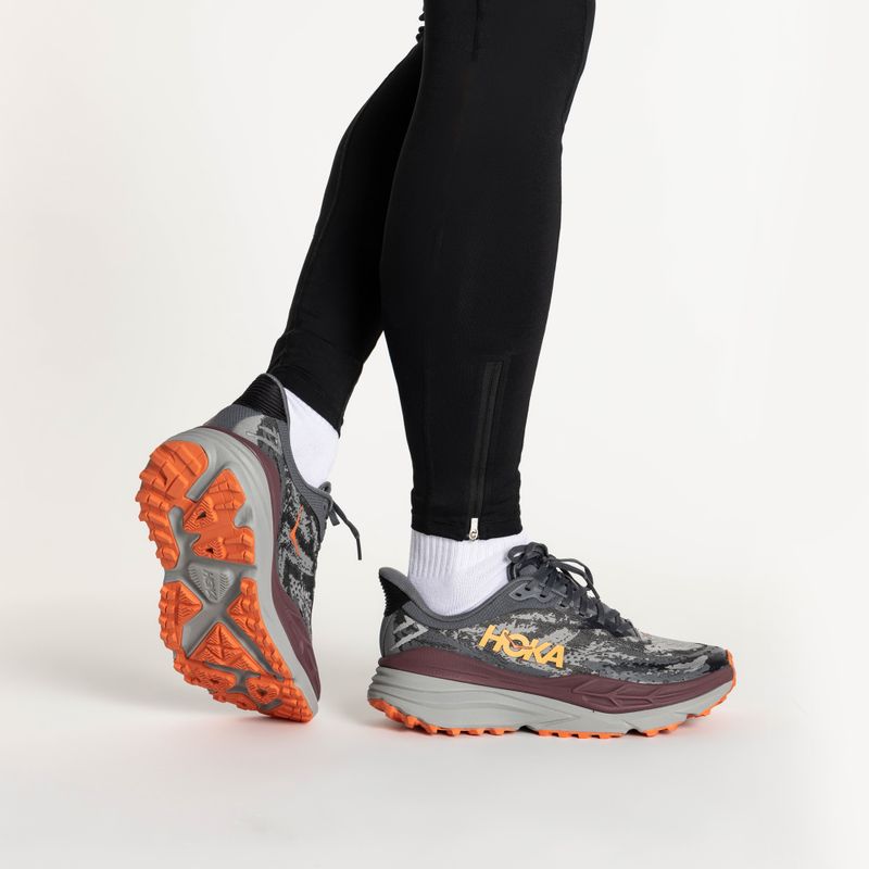 Férfi futócipő  HOKA Stinson 7 casterlock/cabernet 2