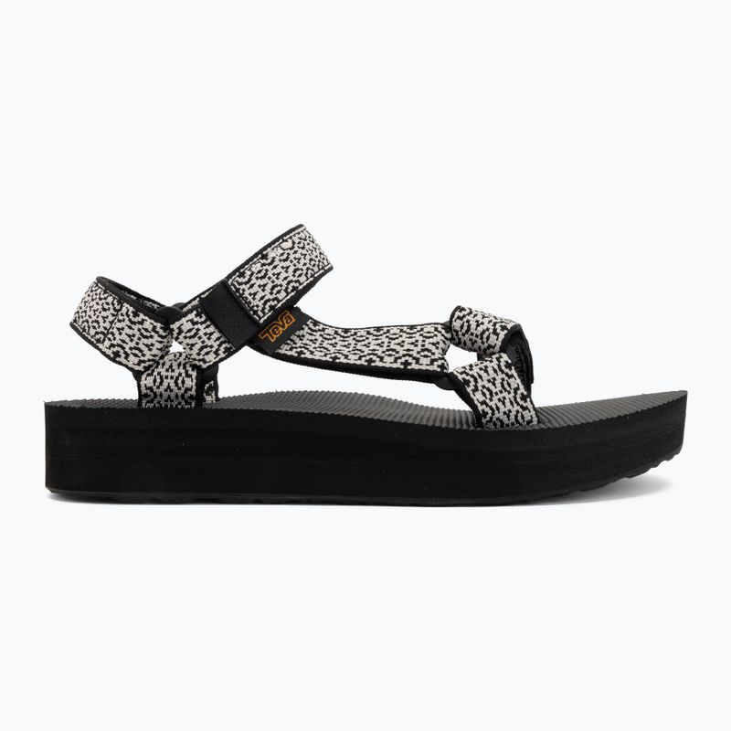 Női szandálok Teva Midform Universal black/white 2