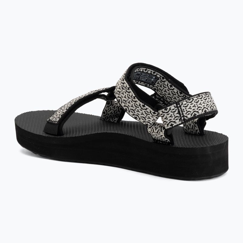 Női szandálok Teva Midform Universal black/white 3