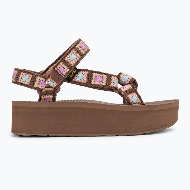 Női szandál Teva Flatform Universal Crochet unwind 2