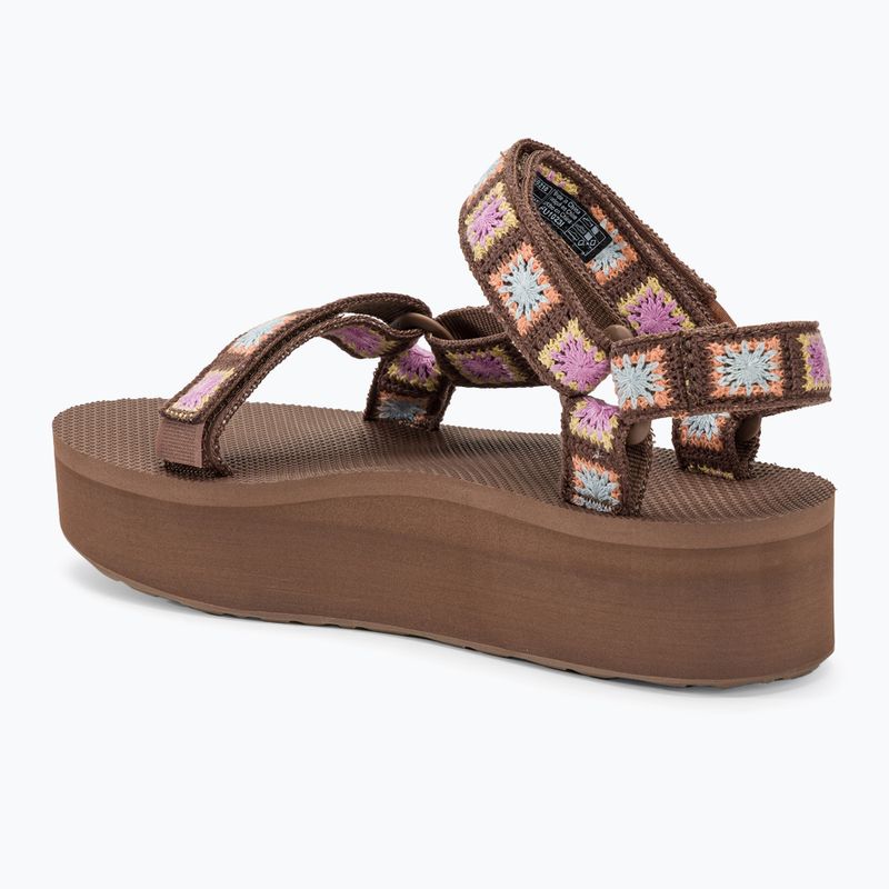 Női szandál Teva Flatform Universal Crochet unwind 3