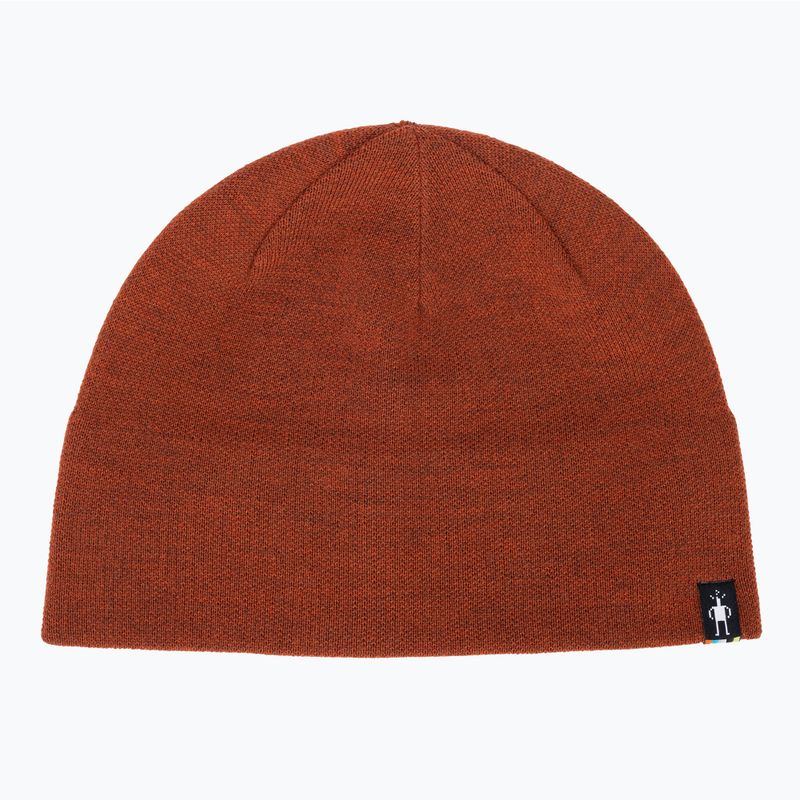 Smartwool téli sapka The Lid pecan brown heather