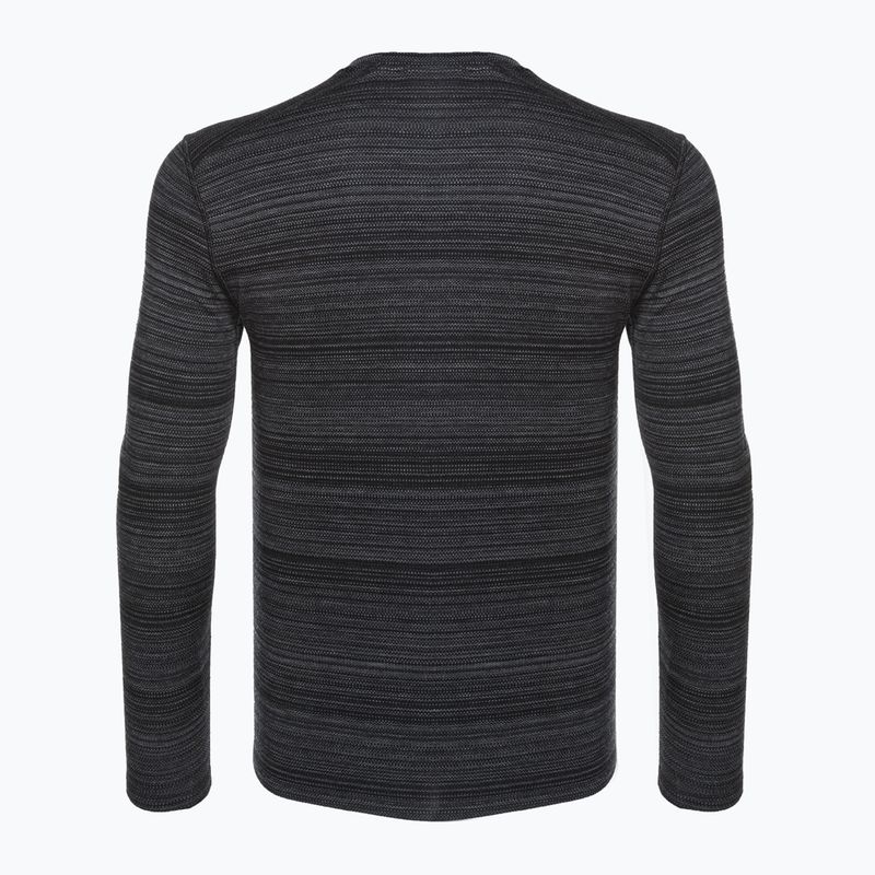 Férfi Smartwool Merino 250 Baselayer Crew Boxed thermo póló fekete színváltás 2