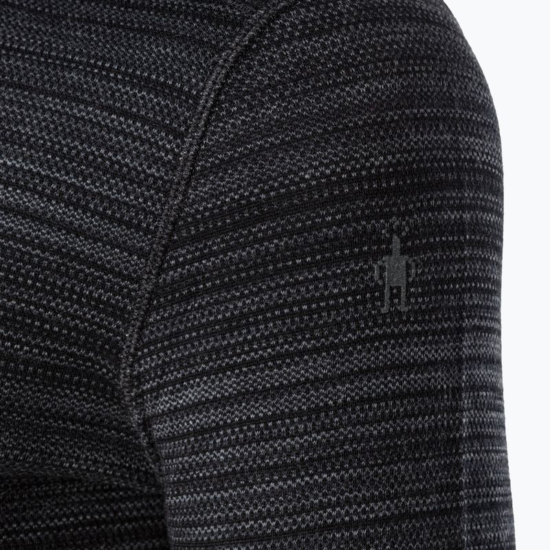 Férfi Smartwool Merino 250 Baselayer Crew Boxed thermo póló fekete színváltás 3