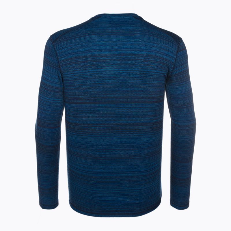 Férfi termoaktív pulóver Smartwool Merino 250 Baselayer Crew Boxed deep navy color shift 4