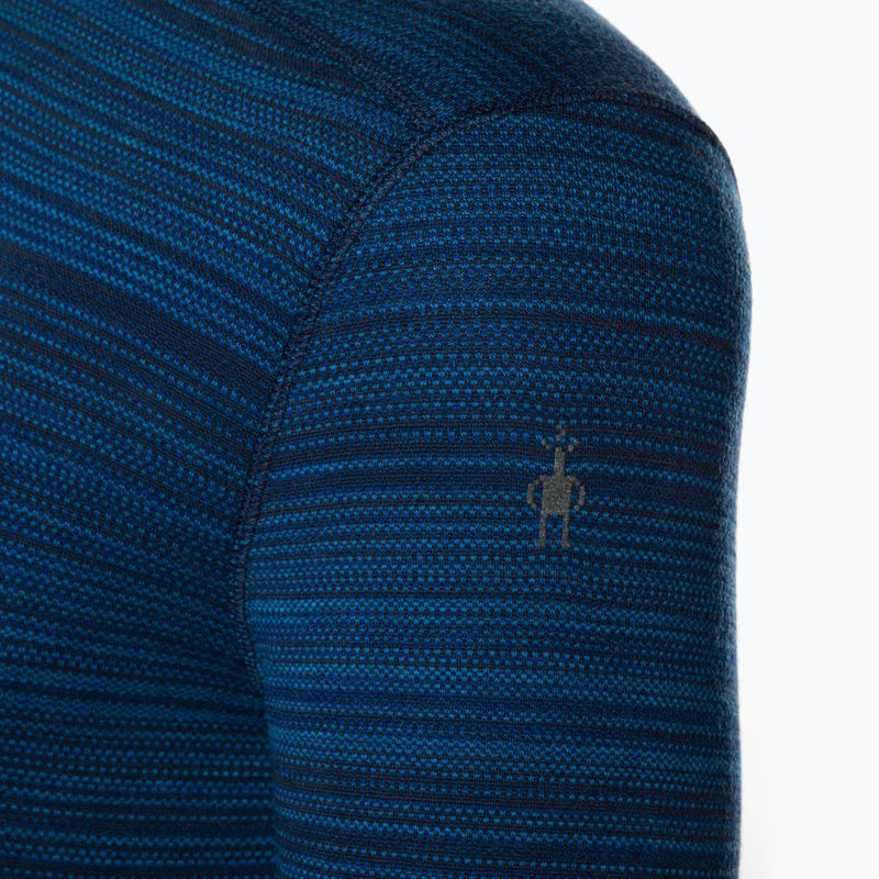 Férfi termoaktív pulóver Smartwool Merino 250 Baselayer Crew Boxed deep navy color shift 5