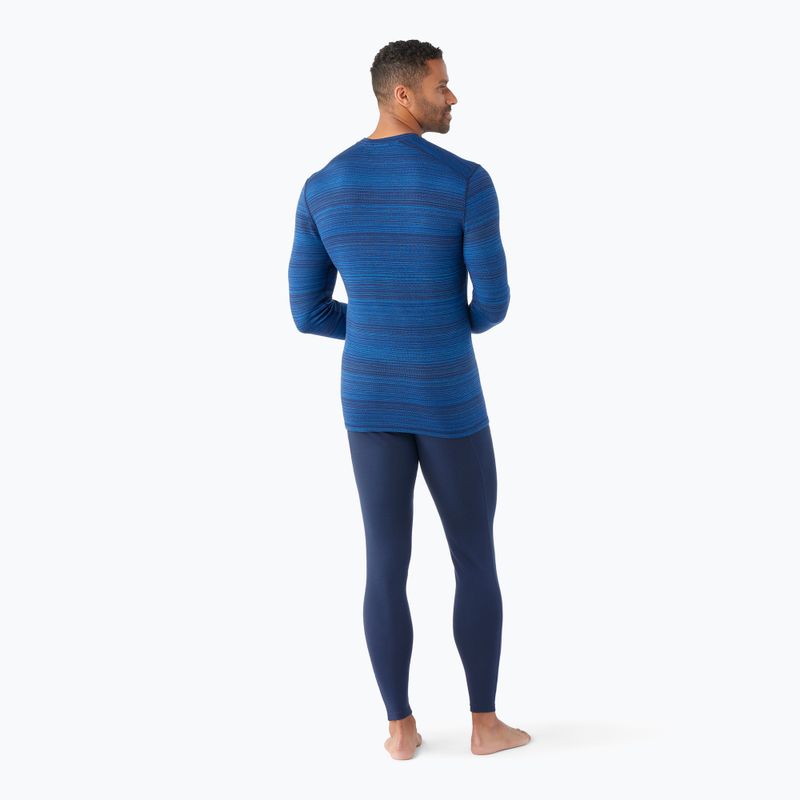 Férfi Smartwool Merino 250 Baselayer Crew Boxed mélytengeri színű, váltás termikus póló 2