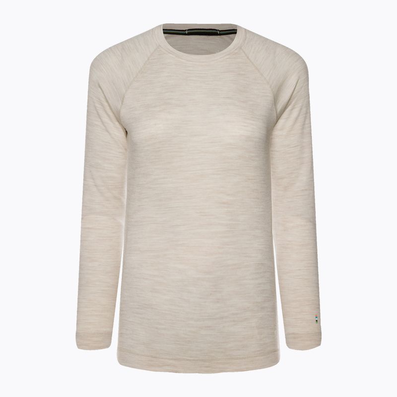 Női termoaktív pulóver Smartwool Merino 250 Baselayer Crew Boxed almond heather 3