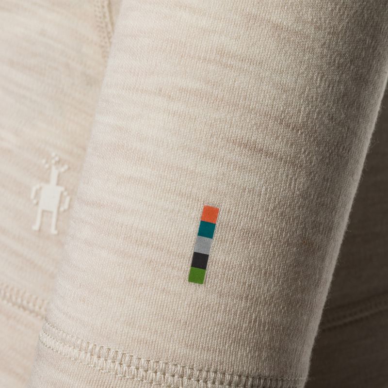 Női termoaktív pulóver Smartwool Merino 250 Baselayer Crew Boxed almond heather 5