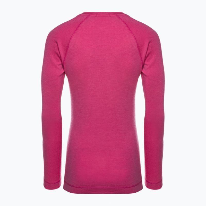 Női termoaktív felső Smartwool Merino 250 Baselayer Crew Boxed power pink 4
