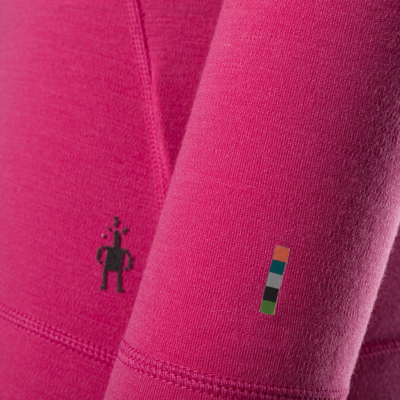 Női termoaktív felső Smartwool Merino 250 Baselayer Crew Boxed power pink 5