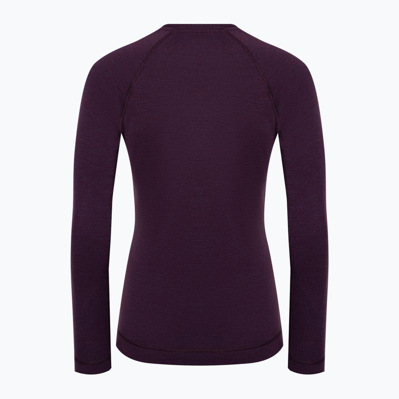 Női termoaktív pulóver Smartwool Merino 250 Baselayer Crew Boxed purple iris heather 4