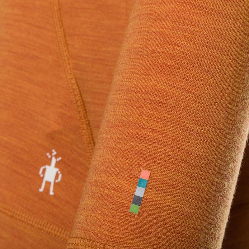 Női termoaktív pulóver Smartwool Merino 250 Baselayer Crew Boxed marmalade heather 5