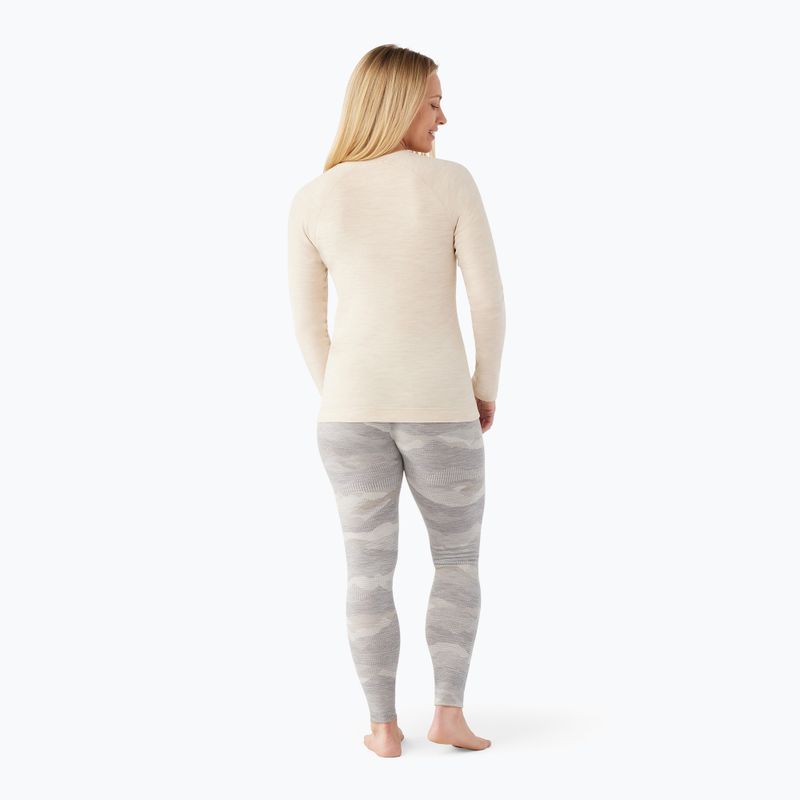 Női termoaktív pulóver Smartwool Merino 250 Baselayer Crew Boxed almond heather 2
