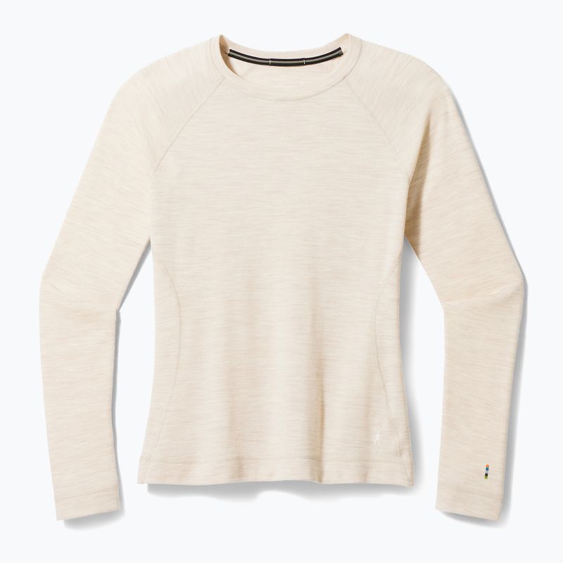 Női termoaktív pulóver Smartwool Merino 250 Baselayer Crew Boxed almond heather 6