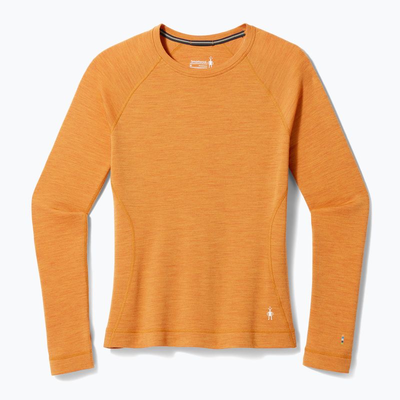 Női termoaktív pulóver Smartwool Merino 250 Baselayer Crew Boxed marmalade heather 6