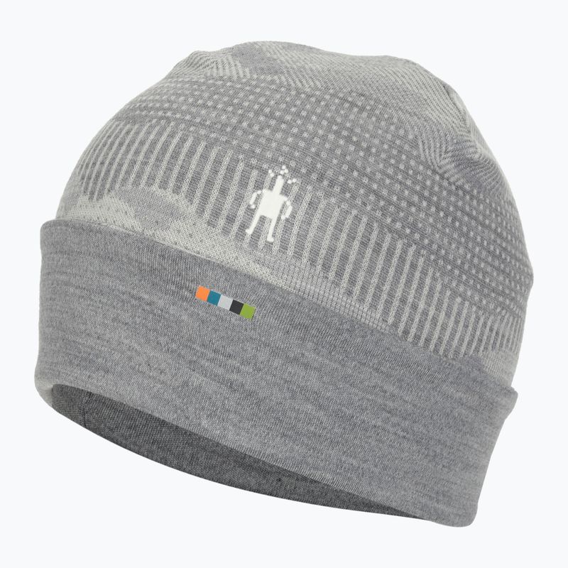 Smartwool Merino Reversible Cuffed világosszürke hegyi tájkép sapka 3
