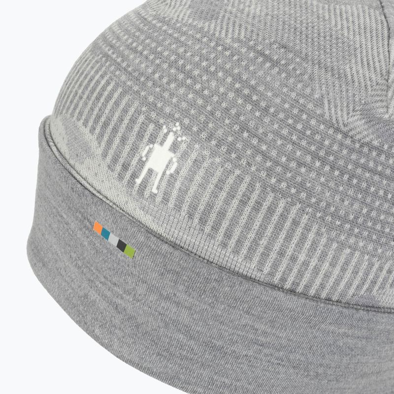 Smartwool Merino Reversible Cuffed világosszürke hegyi tájkép sapka 4