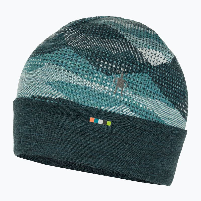 Smartwool Merino megfordítható mandzsettás sapka twilight blue mtn scape 3