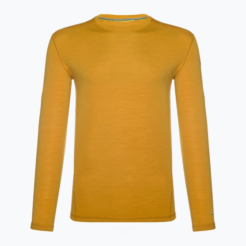 Férfi Smartwool Merino 250 Baselayer Crew dobozos méz arany termál póló 3