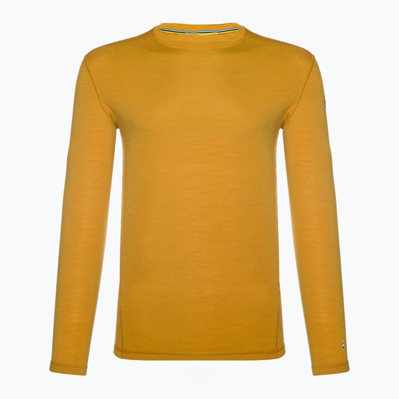 Férfi termoaktív pulóver Smartwool Merino 250 Baselayer Crew Boxed honey gold 3