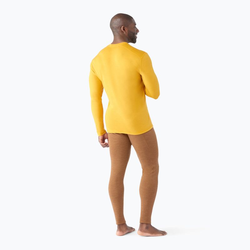Férfi termoaktív pulóver Smartwool Merino 250 Baselayer Crew Boxed honey gold 2