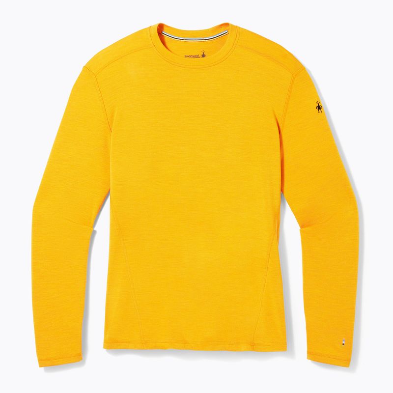 Férfi termoaktív pulóver Smartwool Merino 250 Baselayer Crew Boxed honey gold 6