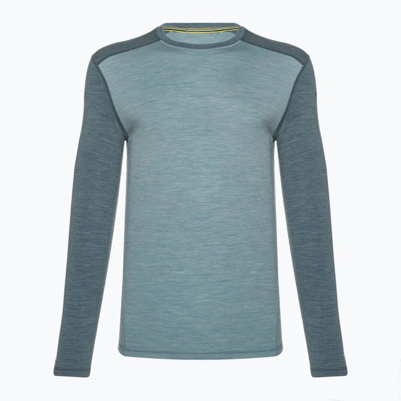 Férfi termoaktív pulóver Smartwool Merino 250 Baselayer Crew Boxed pewter blue-lead 3