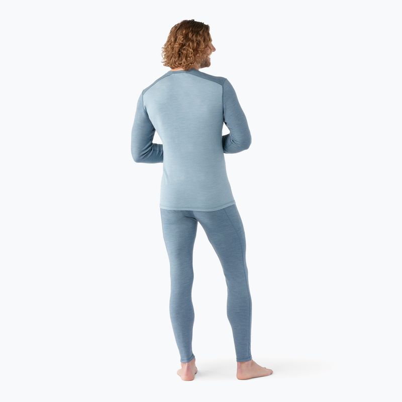 Férfi termoaktív pulóver Smartwool Merino 250 Baselayer Crew Boxed pewter blue-lead 2