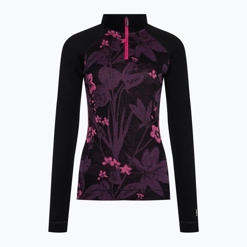 Női termoaktív pulóver Smartwool Classic Thermal Merino Baselayer 1/4 Zip Boxed purple iris 3