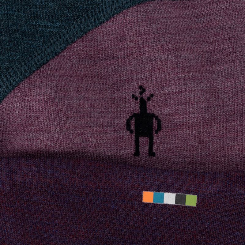 Smartwool Thermal Merino Colorblock téli sapka twilight blue heather 3