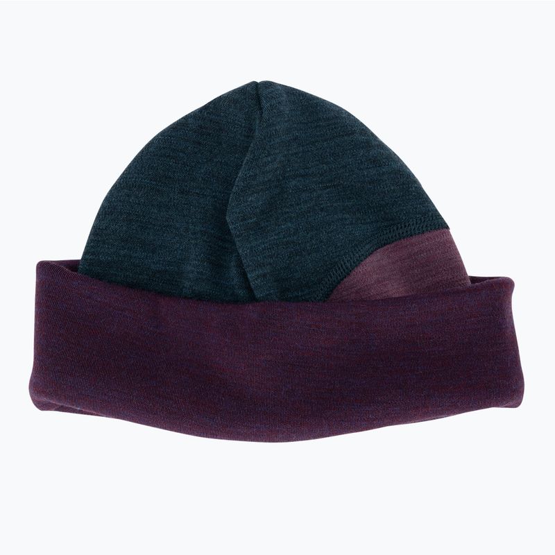 Smartwool Thermal Merino Colorblock téli sapka twilight blue heather 4