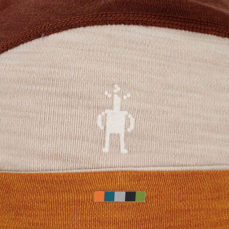 Smartwool Thermal Merino Colorblock téli sapka marmalade heather 3