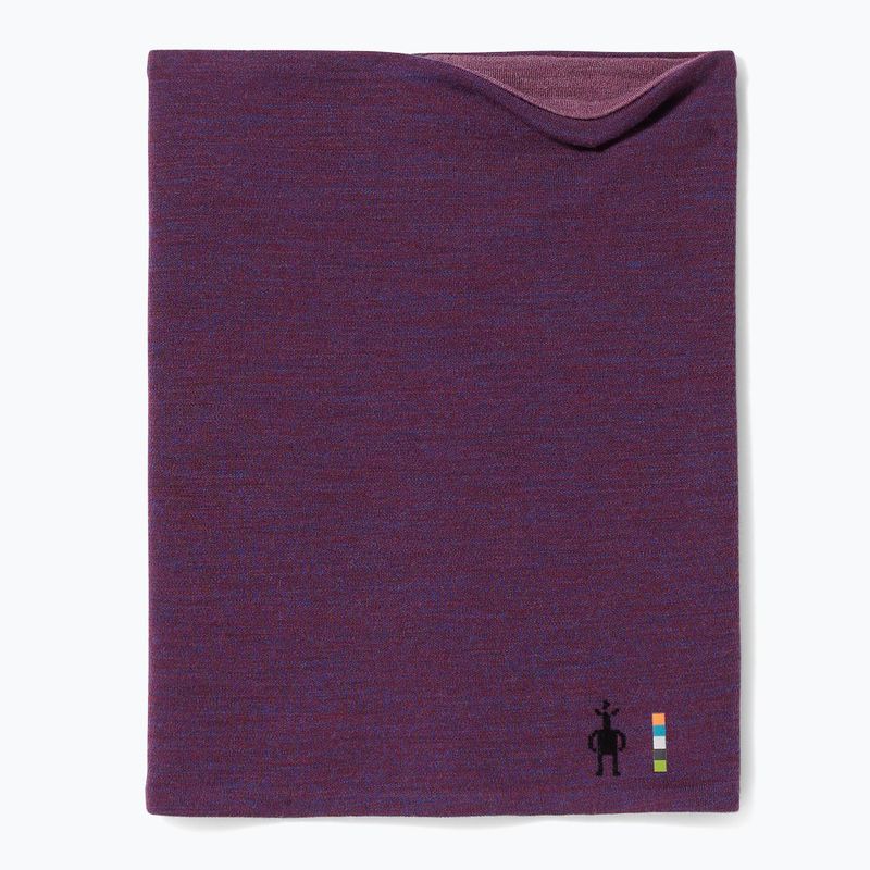Smartwool Thermal Merino Reversible lila írisz heather csősál