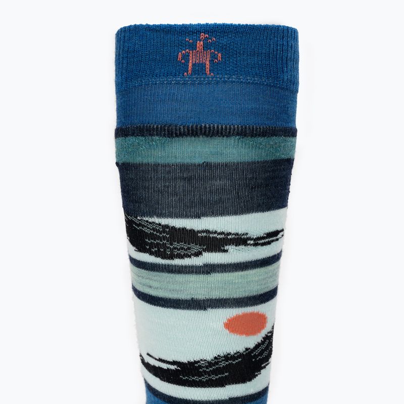 Smartwool Ski Full Cushion Midnight Pattern OTC mély navi zokni 4