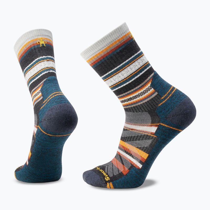 Zokni Smartwool Hike Panorama Crew charcoal