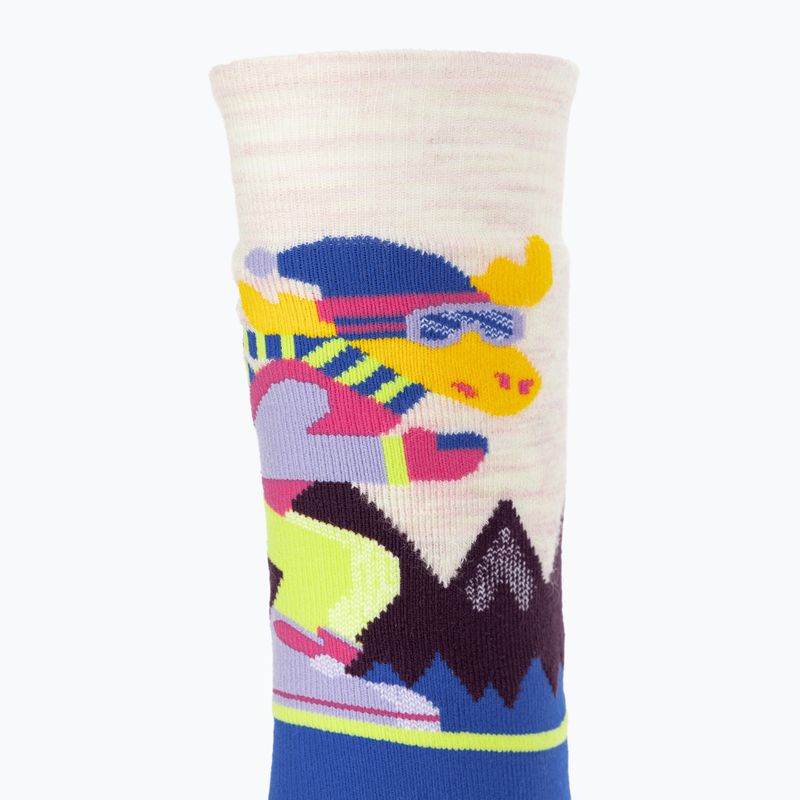 Smartwool gyerek zokni Wintersport Full Cushion Mountain Moose Pattern OTC moonbeam 3