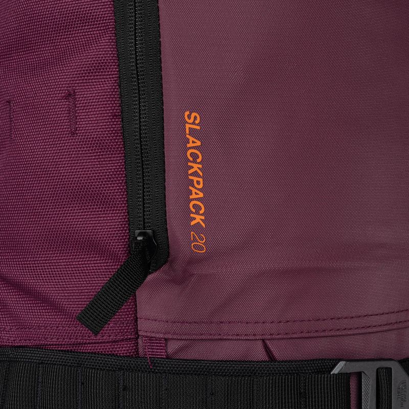 Női snowboard hátizsák The North Face Slackpack 2.0 20 l boysenberry/mandarin 6