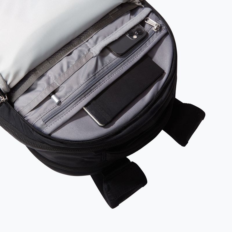 The North Face Borealis 28 l tüzes piros dip dye nagyméretű nyomtatás/fekete túra hátizsák 5