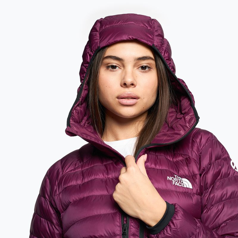 Női télikabát The North Face Summit Breithorn Hoodie boysenberry 3