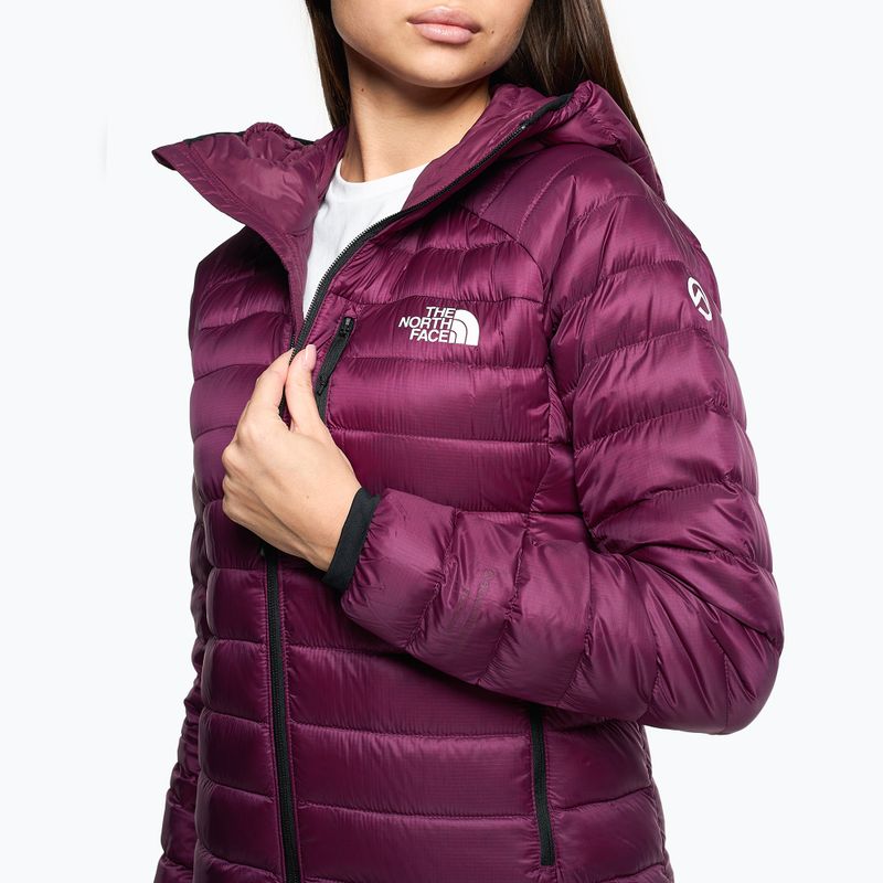 Női télikabát The North Face Summit Breithorn Hoodie boysenberry 4