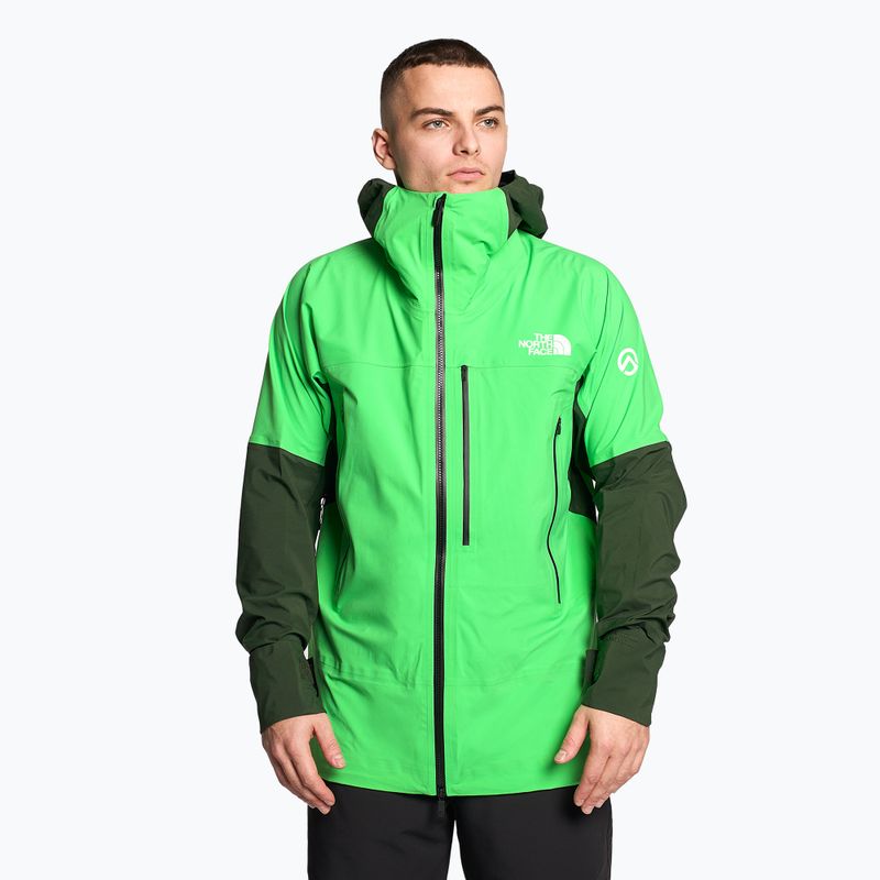 Férfi sí dzseki The North Face Summit Stimson Futurelight klorofil zöld