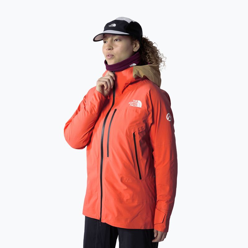 Női sí dzseki The North Face Summit Stimson Futurelight radiant orange/almond butter 4