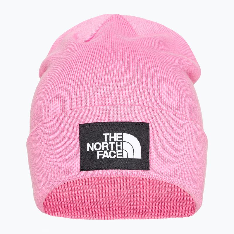 The North Face Dock Worker Újrahasznosított orchidea rózsaszín téli sapka