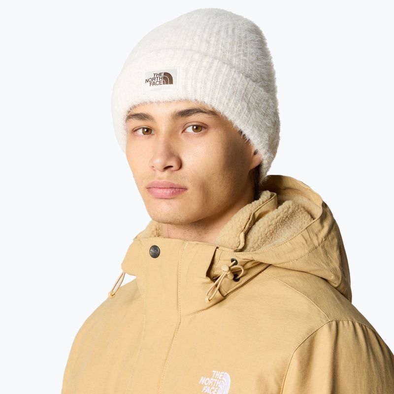 Női téli sapka The North Face Salty Bae bélelt gardenia fehér 4